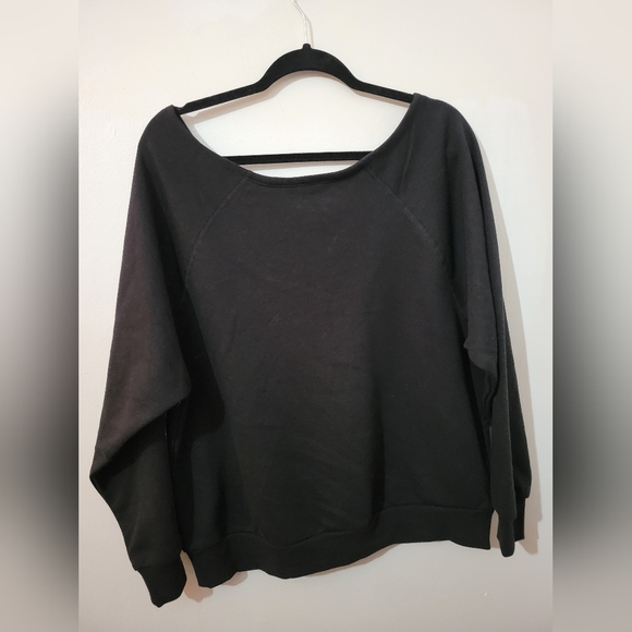 NWT Barbie off the shoulder sweatshirt - Picture 3 of 3